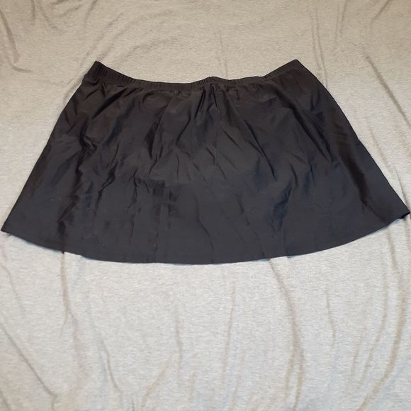 Swimsuits For All Plus Size Black Swim Skirt 20 - Picture 1 of 7
